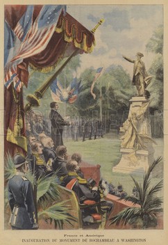 The unveiling of the monument on May 24, 1902.