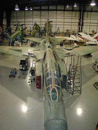 MiG-23 at Cold War Air Museum in Lancaster, TX