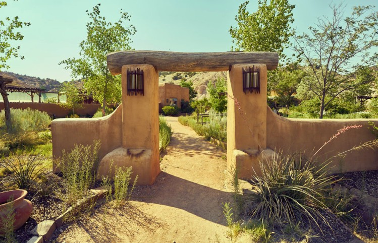Entering into Paradise: an Archway at the Spa