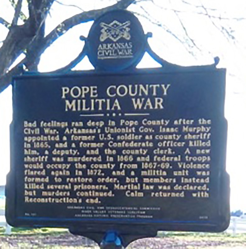 http://www.arkansascivilwar150.com/historical-markers/pope-county-in-the-civil-war-pope-county-militia-war