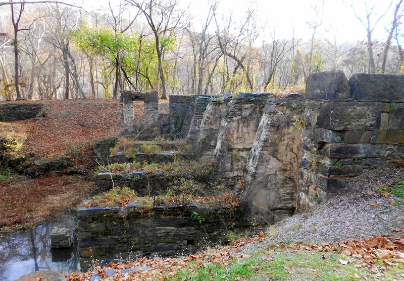 Ruins of the Shenandoah Pulp Company Factory. Image obtained from Panoramio.