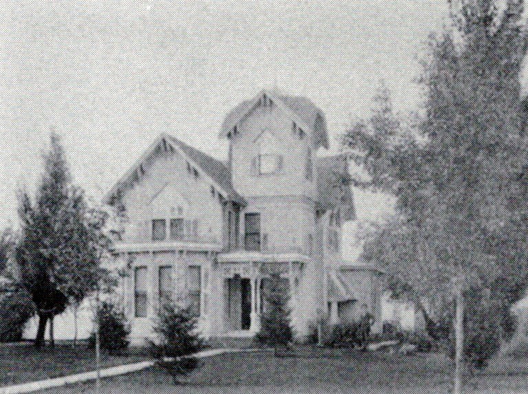 Dr. William Deats House, south elevation, 1897