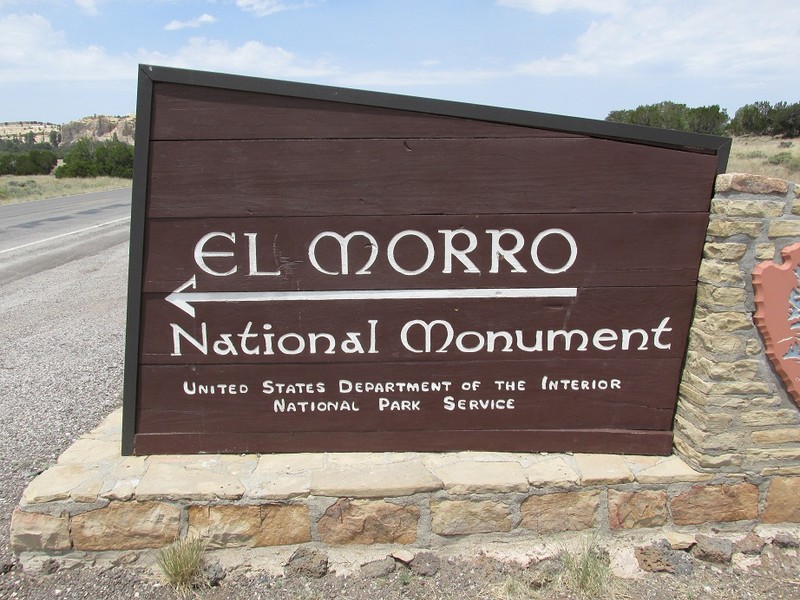 Entrance into National Monument