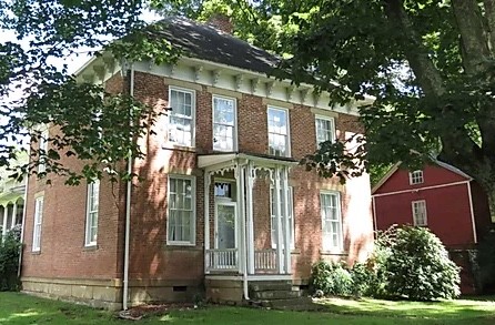 Modern-day photo of Fitz Randolph House