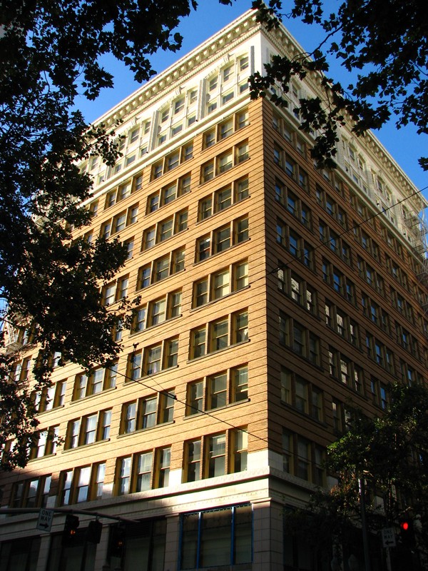 The Falling Building was constructed in 1907 and expanded six years later.