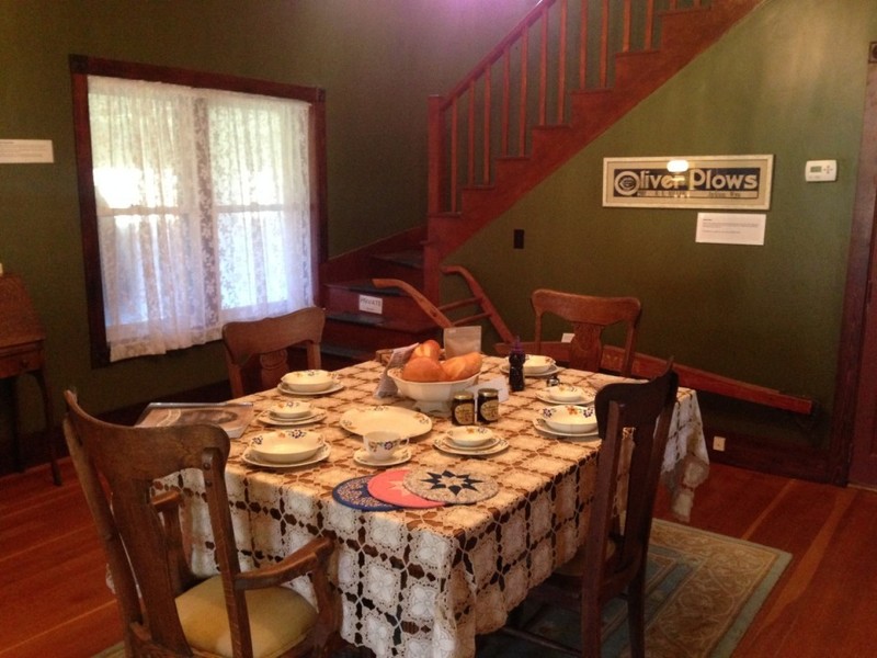 Front room of the Miller House