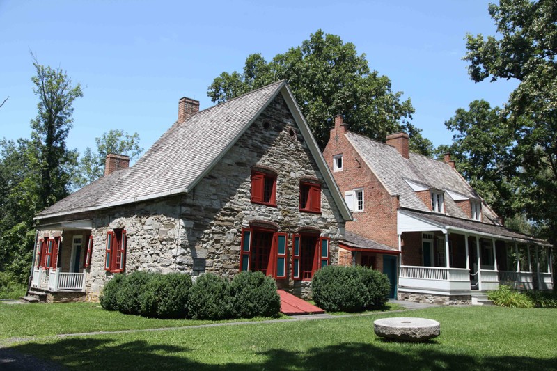 The museum is located inside several historic buildings, including this home which is believed to be the oldest in the Hudson Valley. 