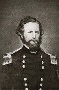 Brig Gen. Nathaniel Lyon, commander Army of the West Union forces at Wilson's Creek, first Union General killed in the Civil War.