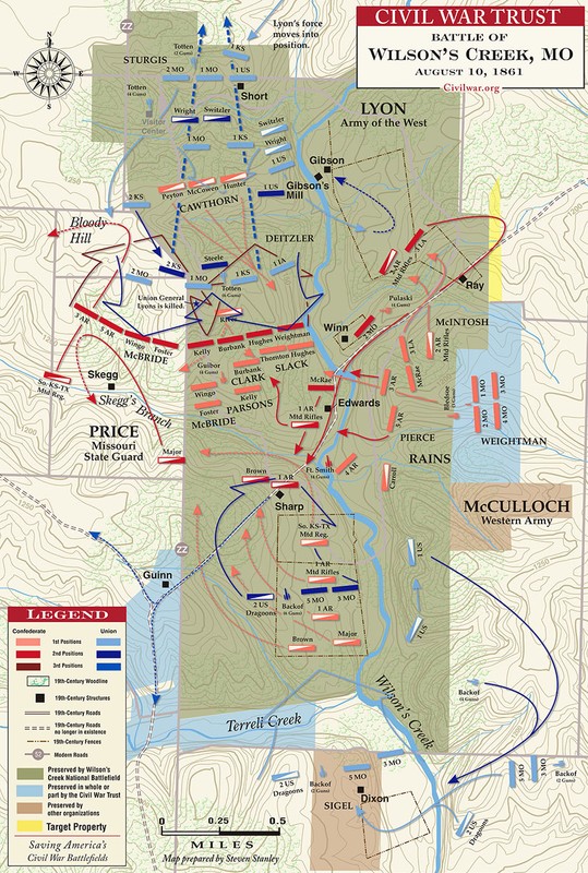 Wilson's Creek visitor map