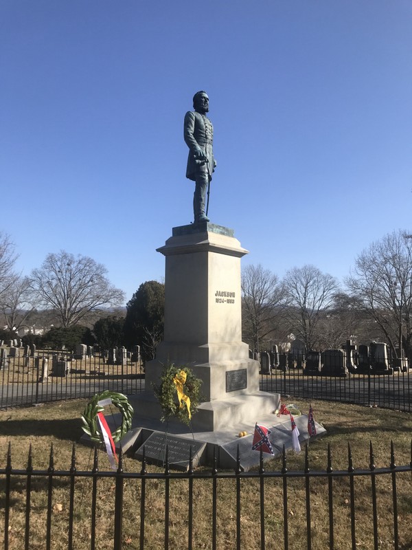 Stonewall Jackson's Grave & Statue