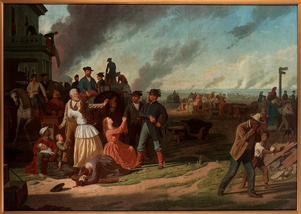  "Order No. 11," by George Caleb Bingham. This mural can be viewed at the State Historical Society of Missouri