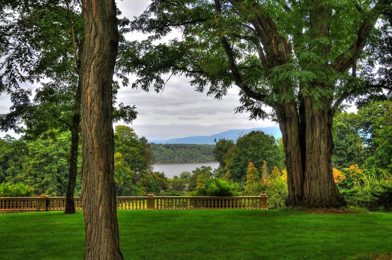 View of the Hudson River From Montgomery Place