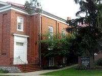 New Street United Methodist Church is located on the SW corner of New and Church Sts. 