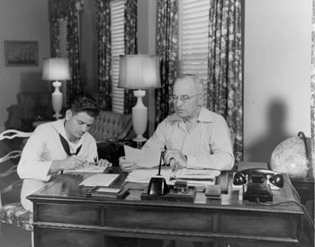 Truman's Desk at the little White House