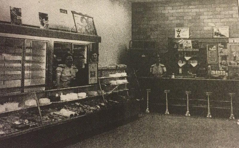 Inside of Tipton's Bakery