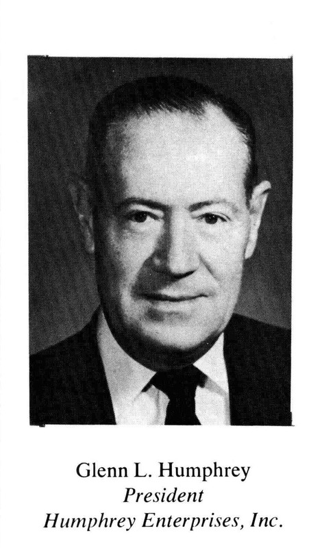 Glenn L. Humphrey, 1965 (“Department of Special Collections and University Archives, Marquette University Libraries, HT_1965_00000305)