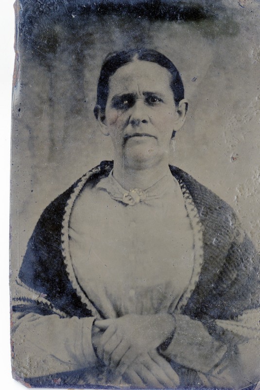 Elizabeth Campbell McMullen, circa 1870. 