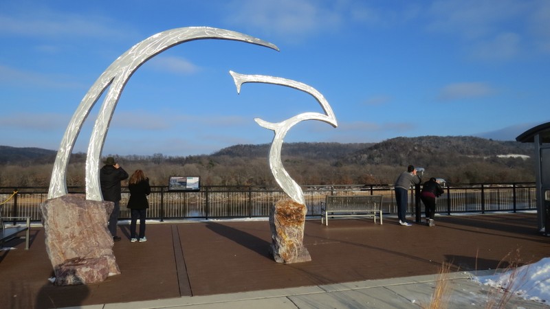 Prairie du Sac Eagle Island Overlook