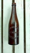 A Schmulbach Brewery bottle.
Photo credit: https://www.pinterest.com/pin/443112050820098925/