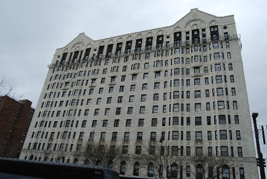 Now home to apartments and office spaces, Hotel Theresa was a center of Black life in Harlem in the 1940s and 1950s. 