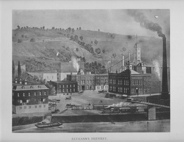 Old portrait of the Reymann Brewing Company.
Photo credit: http://abandonedonline.net/locations/industry/reymann-brewing-company/