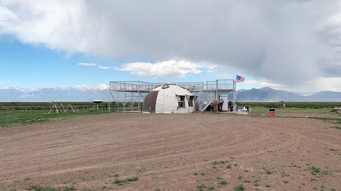 UFO Watchtower Backside