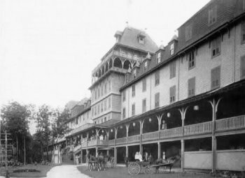 Neversink Mountain Hotel during its years of business