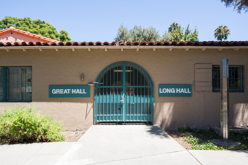 Entrance to Great Hall/Long Hall