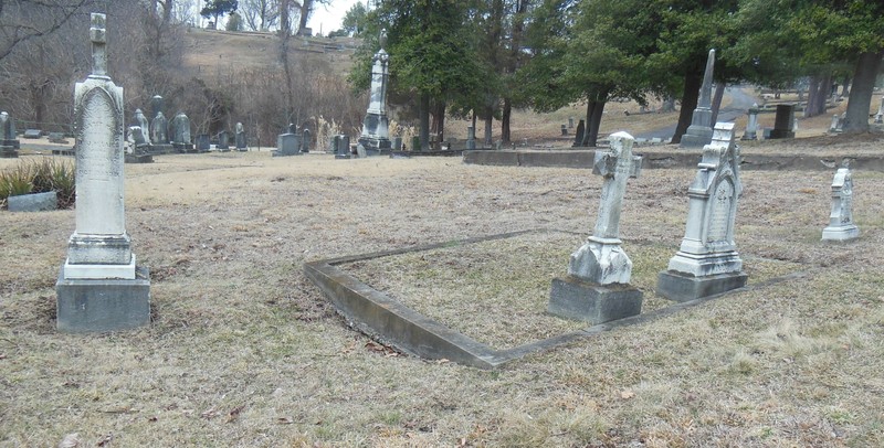 Colonel Wood's gravesite, at Spring Hill Cemetery in Charleston