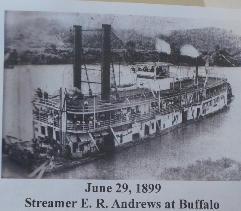 Steam boat E. R. Andrews