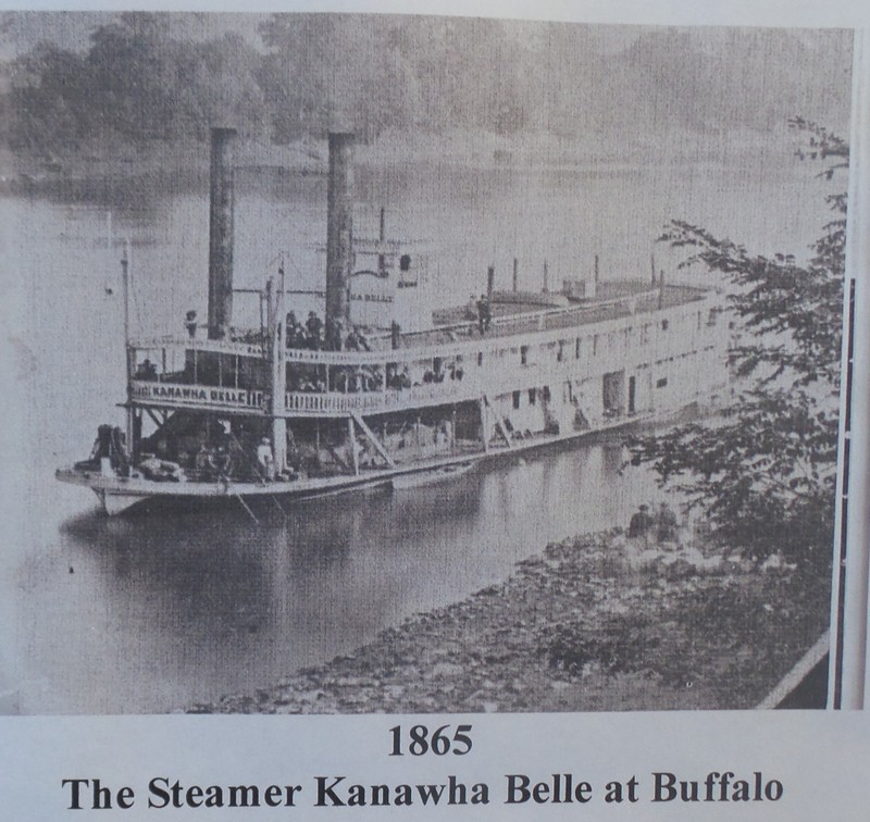 Steam boat Kanawha Belle