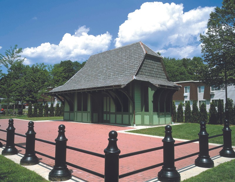 Yorktown Heights Railroad Station.