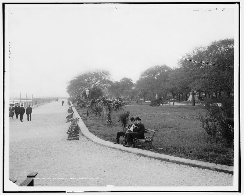 Picture of the Battery between 1900-1915