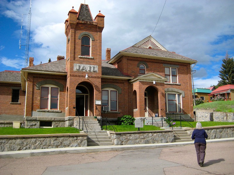 The historic Granite County Jail was built in 1896 and remains in use today.