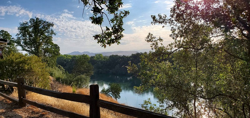 A view of the park.