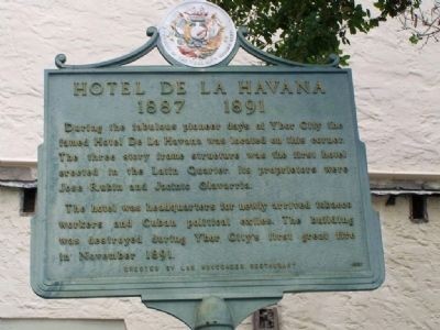 Hotel de la Havana Marker