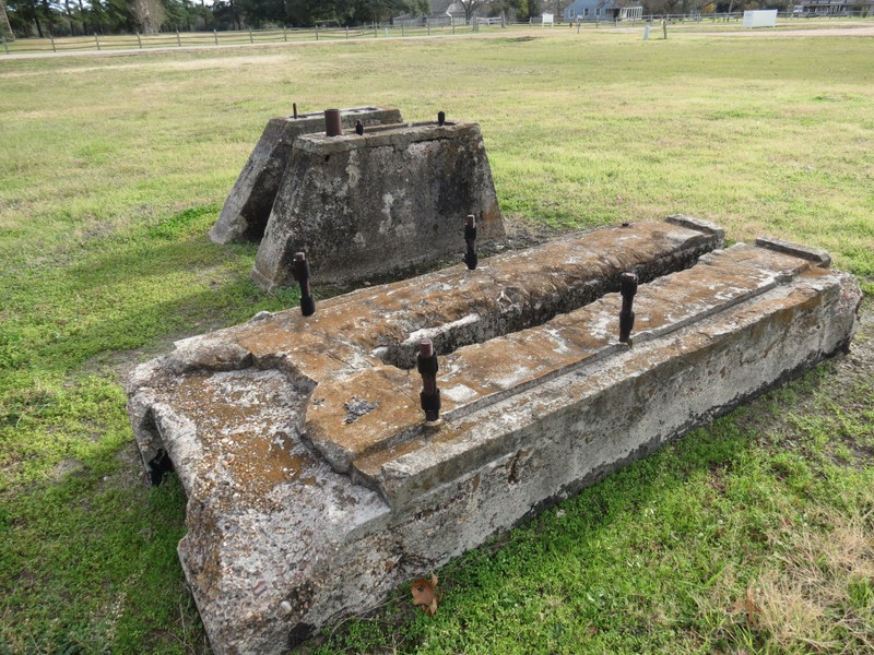 Remains of the Winedale Cotton Gin and Feed Mill