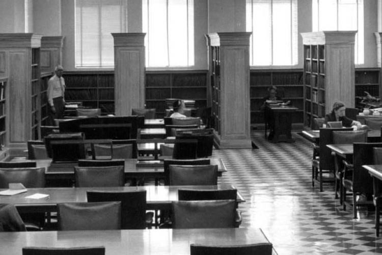 Interior of the Tennessee State Library & Archives, 1953 (from official website)