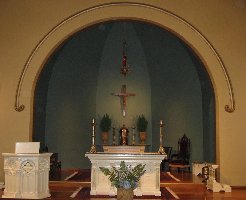 St. Patrick's altar (image from St. Patrick's Church)