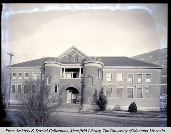 Before the Women's Center opened, the Old Gym housed women's gym classes. (Photo Undated)