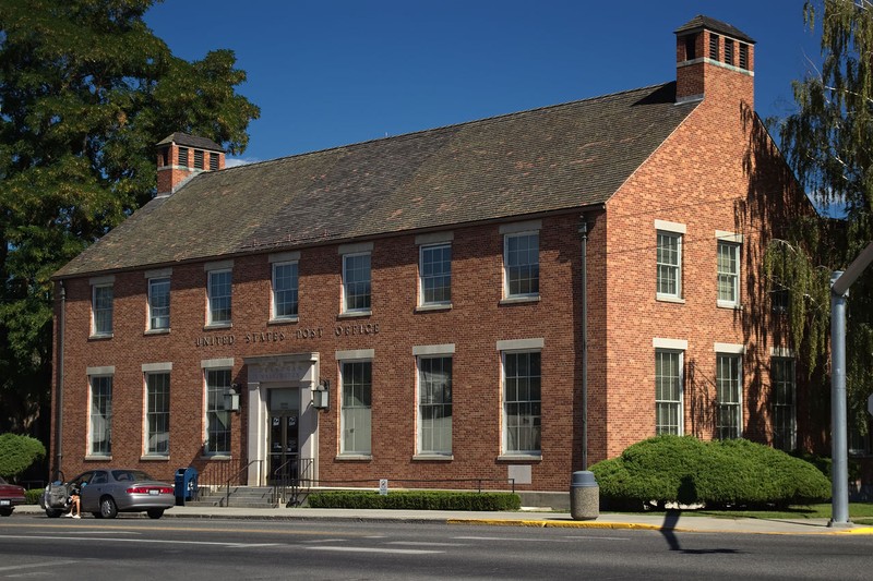 The United States Post Office was built in 1941.