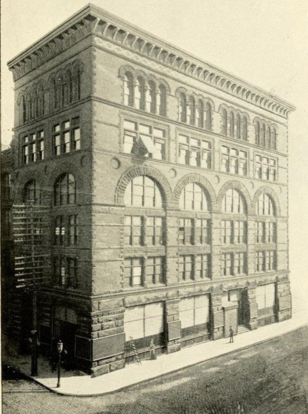 Original appearance of the Bell Telephone Building