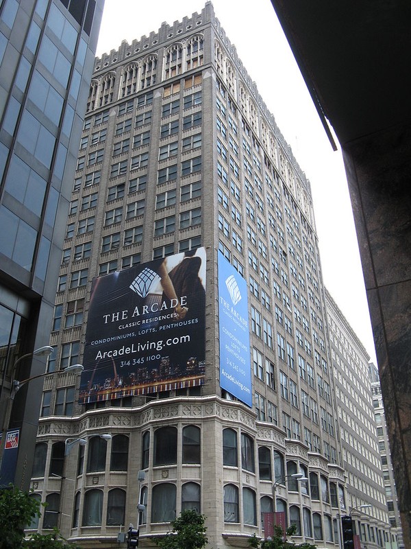 The Arcade Building was built in 1913.