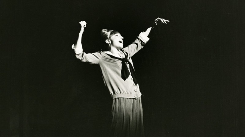 Barbra Streisand in the Broadway production of Funny Girl
