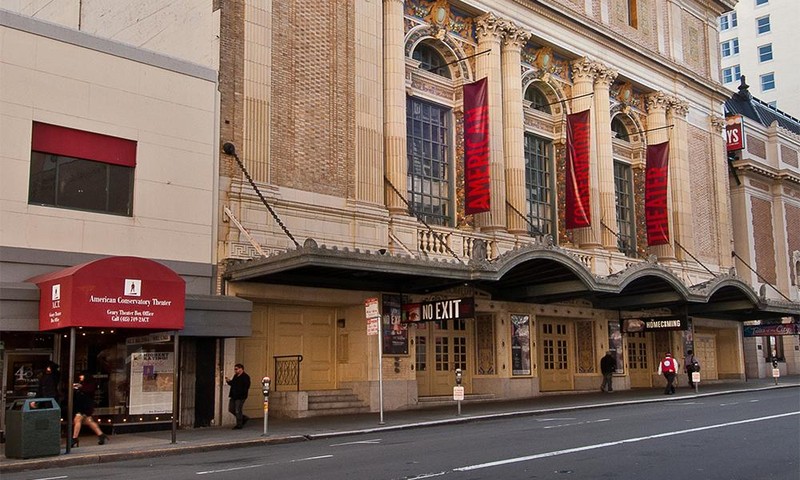 The exterior of the American Conservatory Theater