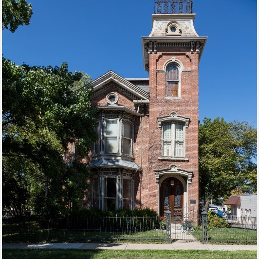 2016 photo of Ward House by Carol Highsmith (Library of Congress Highsmith Archive)