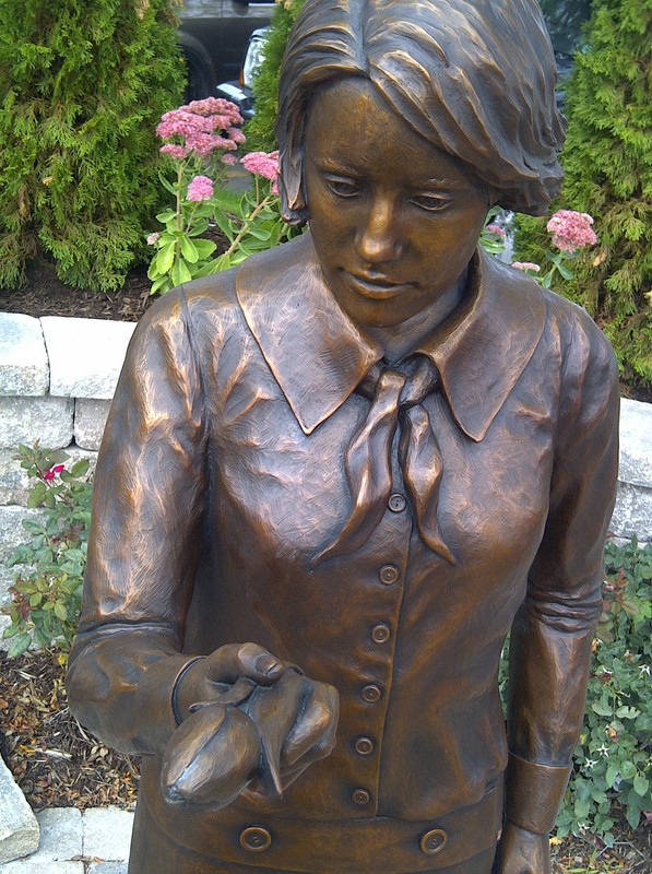 The Radium Girl statue in Ottawa (Kelly Klobucher)