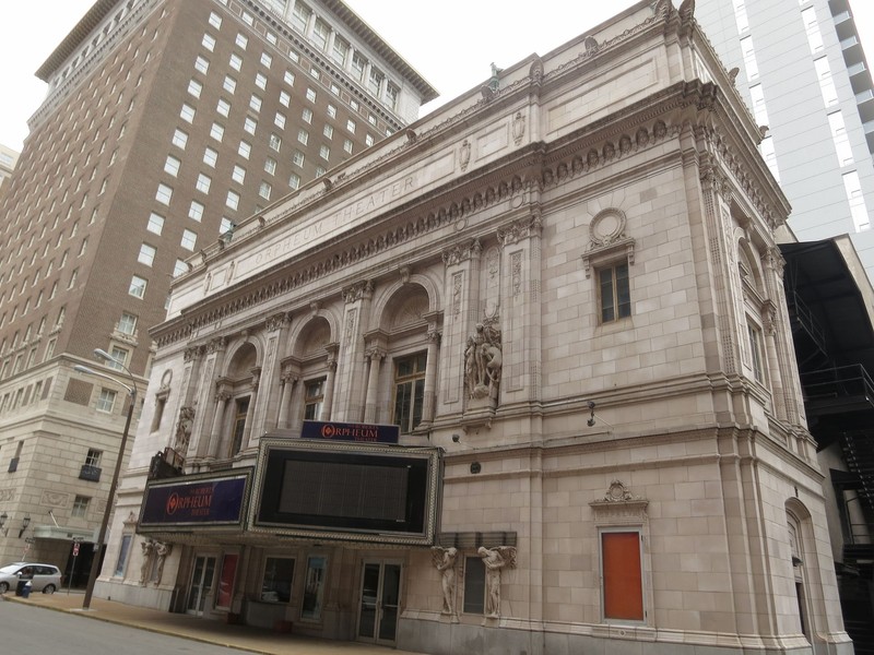 The Orpheum Theater was built in 1917 and added to the National Register of Historic Places in 1985.