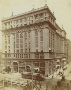 Early photo of the Century Building. Image obtained from Pinterest. 