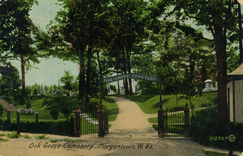 Postcard depicting the cemetery, ca. 1911.